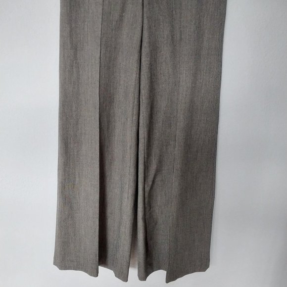 Kenar Grey Side Button Waist Wide Leg Pants - Picture 3 of 8